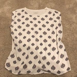 Ann Taylor Patterned Blouse